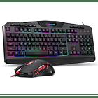 Combo Redragon Teclado M601RGB + Mouse K503A